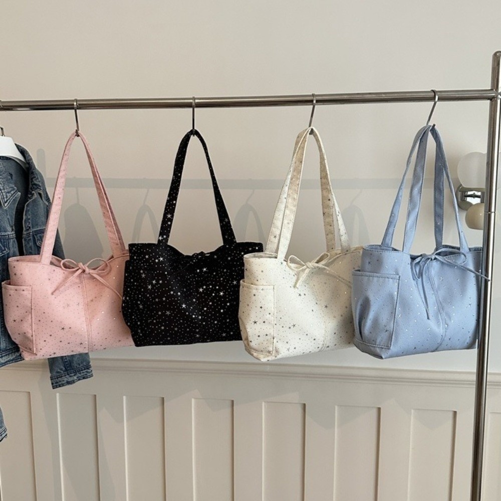 Retro Shiny Star Shoulder Bag  - Tote Bag Beach 评论和价格