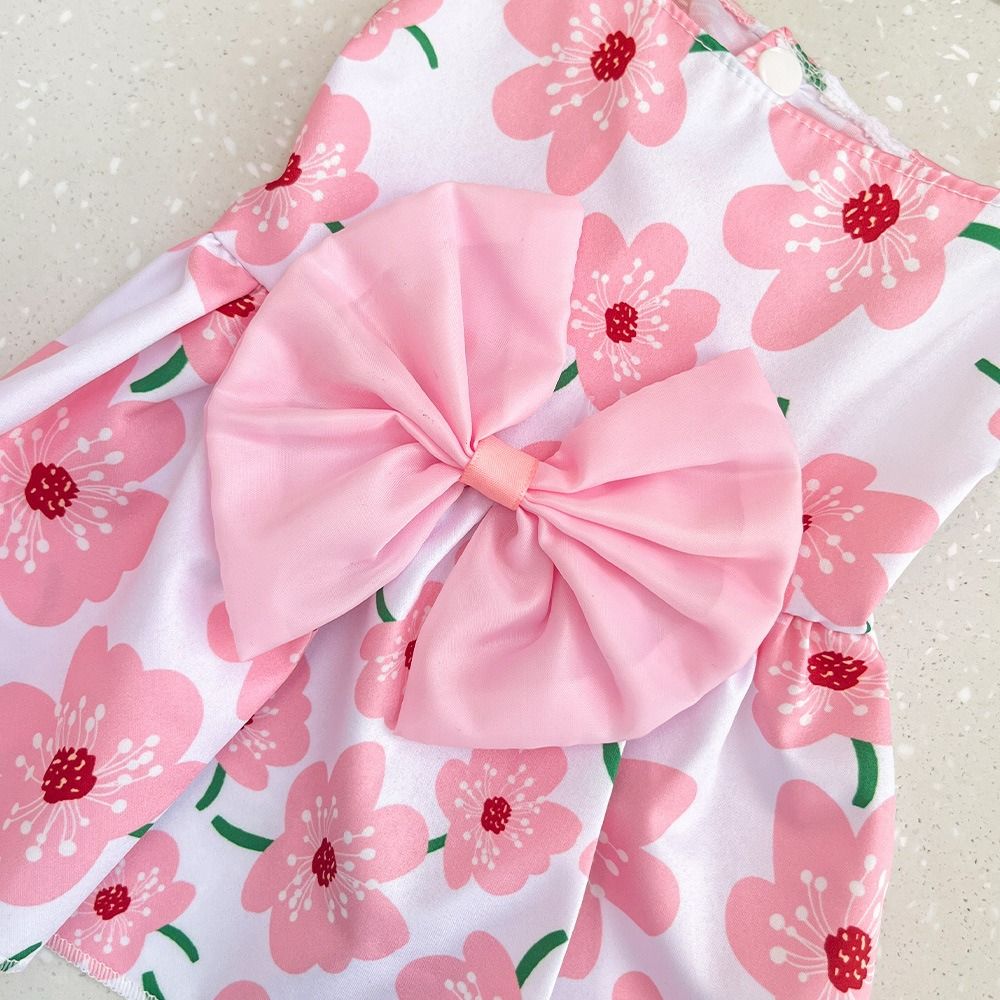 Breathable Floral Printed Cat  - Romper Floral Print 评论和价格