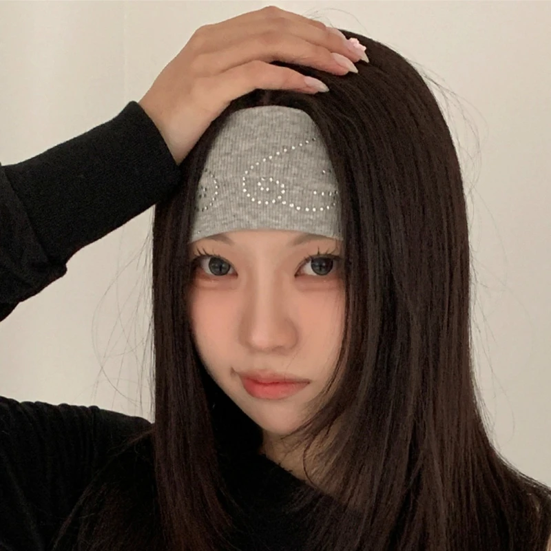 IUM Niche Spicy Girl Angel Win - Headband Summer Knit 评论和价格