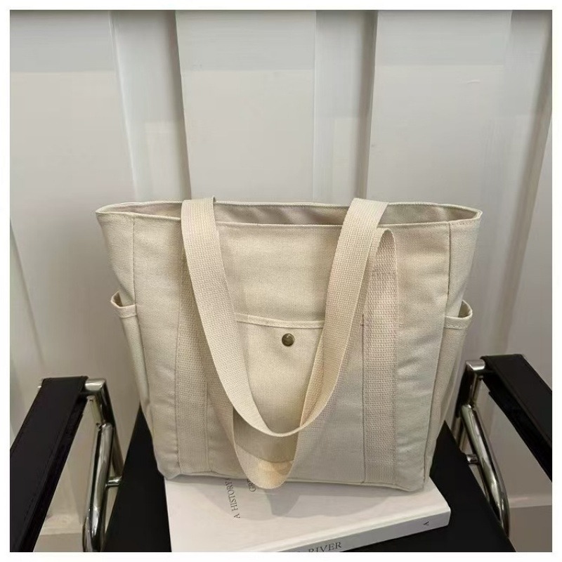 Large-capacity Canvas Tote Can - Tote Bag Beach 评论和价格